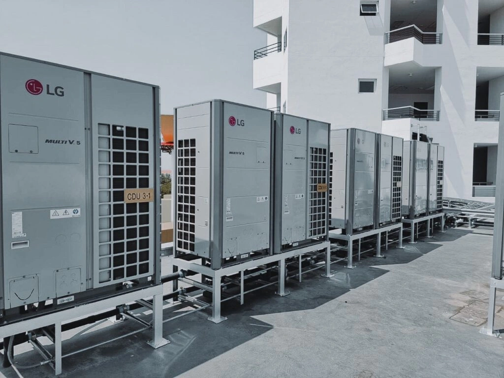 งานระบบปรับอากาศ VRV/VRF 8